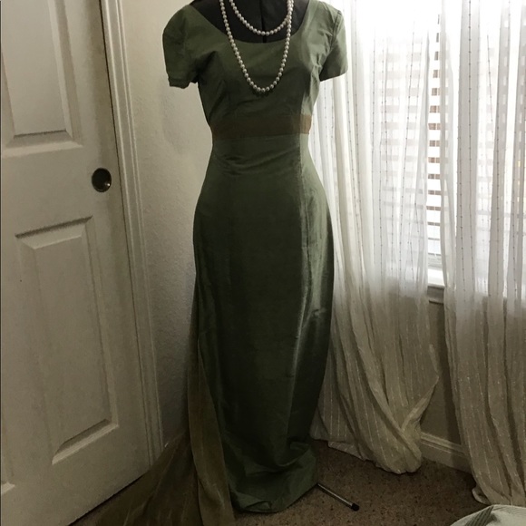 Dresses & Skirts - Sage Evening Gown